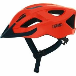 Casque Abus Aduro 2.1 Orange Fluo -Fizik Soldes casque abus aduro 21 orange 3