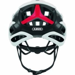 Casque Abus Air Breaker - Blanc-Rouge -Fizik Soldes casque abus air breaker blanc rouge 2