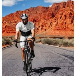 Casque Abus Viantor Blanc Et Rouge -Fizik Soldes casque abus viantor blanc et rouge 3