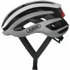 Casque Route Abus Air Breaker Argent/Blanc