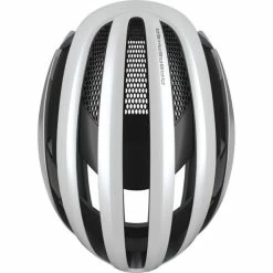 Casque Route Abus Air Breaker Argent/Blanc -Fizik Soldes casque route abus airbreaker argent blanc 2