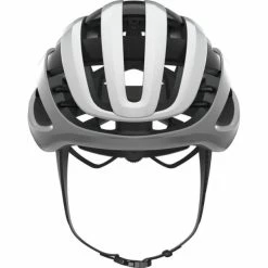 Casque Route Abus Air Breaker Argent/Blanc -Fizik Soldes casque route abus airbreaker argent blanc 3