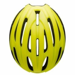Casque Route Bell Avenue LED Jaune/Noir -Fizik Soldes casque route bell avenue led jaune noir 3