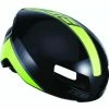 Casque Vélo BBB Tithon BHE-08 Noir Brillant/Jaune -Fizik Soldes casque velo bbb tithon bhe 08 noir brillant jaune
