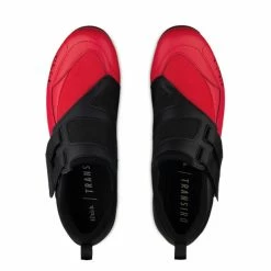 Chaussures De Triathlon Fizik Transiro R4 Powerstrap - Noir / Rouge -Fizik Soldes chaussures de triathlon fizik transiro r4 powerstrap noir rouge 3