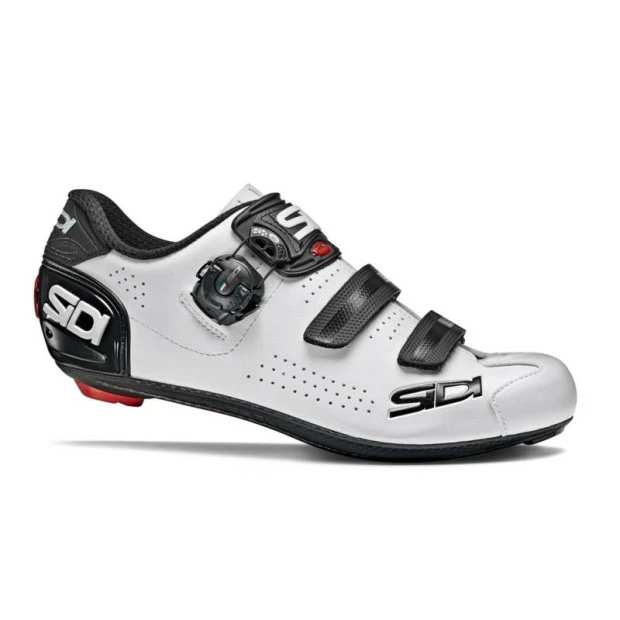 Chaussures Vélo Route Sidi Alba 2 Blanc/Noir 3 Chaussures Vélo Route Sidi Alba 2 Blanc/Noir