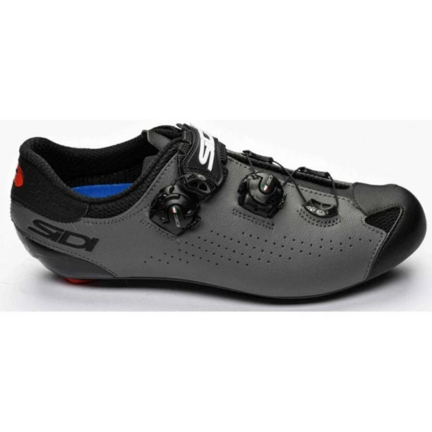 Chaussures Vélo Route Sidi Genius 10 Mega Gris/Noir 7 Chaussures Vélo Route Sidi Genius 10 Mega Gris/Noir – Image 5
