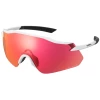 Lunettes Shimano Equinox 4 Blanc Métallique Verres Road 1 Lunettes Shimano Equinox 4 Blanc Métallique Verres Road -Fizik Soldes lunettes shimano equinox 4 blanc metallique verres road