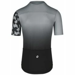 Maillot Homme Assos Equipe RS Summer Gris -Fizik Soldes maillot homme assos equipe rs summer gris 2