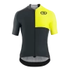 Maillot Route Assos Mille GT C2 EVO Stahlstern Noir/Jaune -Fizik Soldes maillot route assos mille gt c2 evo stahlstern noirjaune