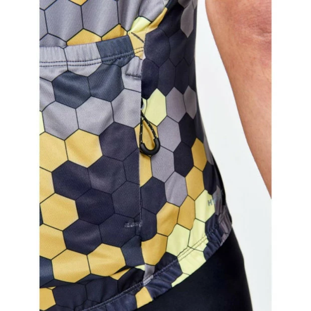 Maillot Route Homme Craft Advanced Endur Graphic Multicolore Gris 6 Maillot Route Homme Craft Advanced Endur Graphic Multicolore Gris – Image 4