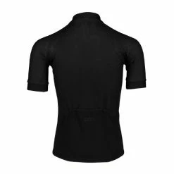 Maillot Route POC Essential Road Logo Noir -Fizik Soldes maillot route poc essential road logo noir 2
