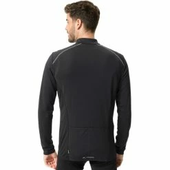 Maillot Vaude Manches Longues Posta LS Tricot - Noir -Fizik Soldes maillot vaude manches longues posta ls tricot noir 2